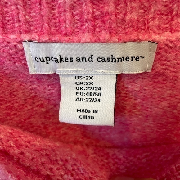 Cupcakes & Cashmere | Beautiful Ombre Multicoloured Sweater - Picture 6 of 7